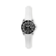 White Watchstrap - Submariner 40mm
